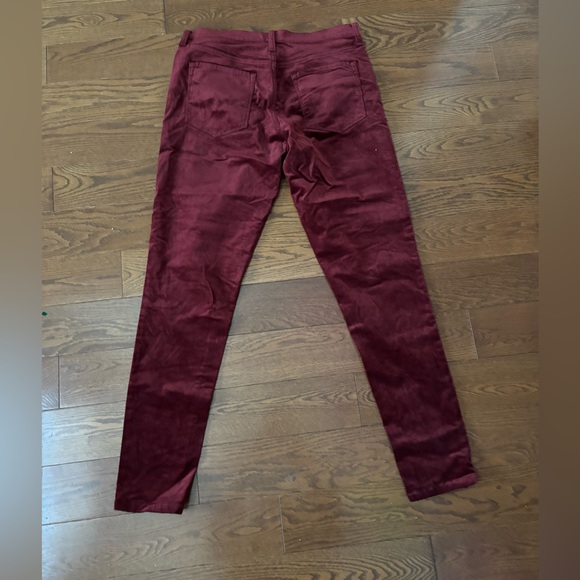 Banana Republic Dark Red Corduroy Trousers - Picture 3 of 6